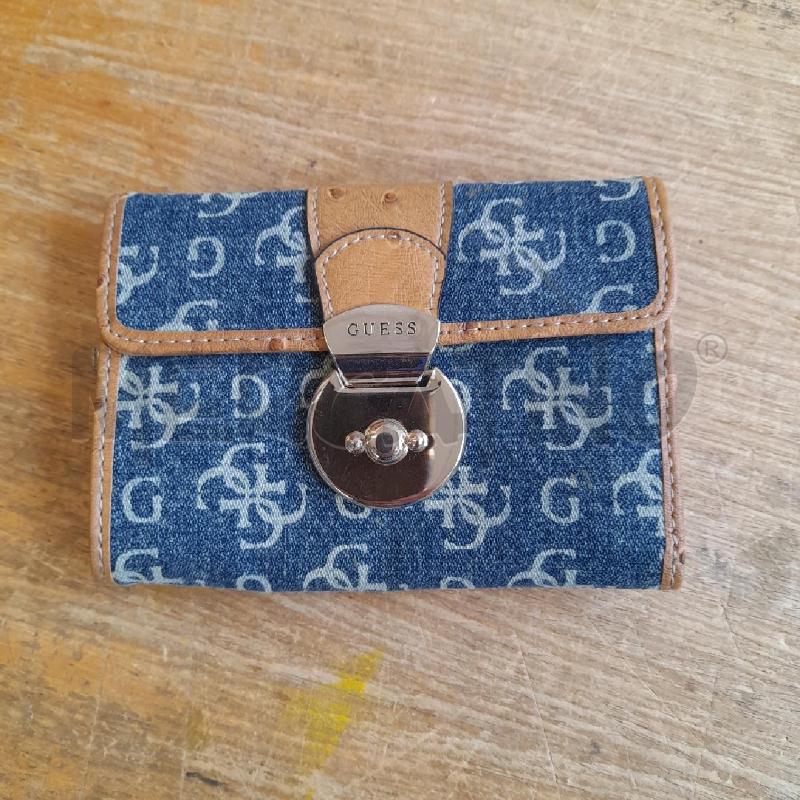 PORTA FOGLIO GUESS DENIM | Mercatino dell'Usato Sondrio 1