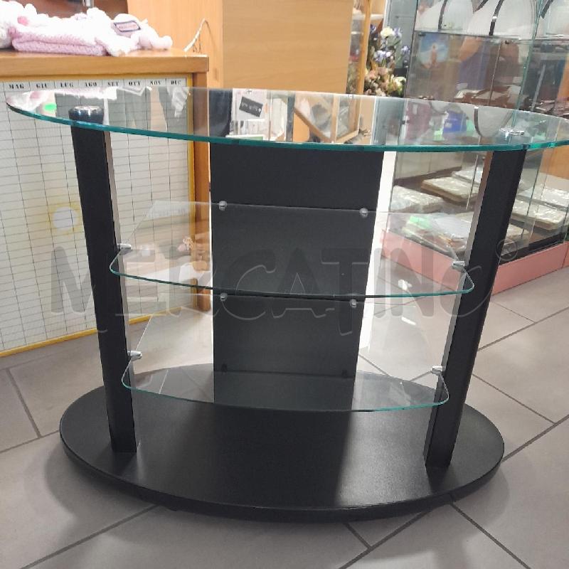 PORTA TV RIPIANI VETRO SARTI | Mercatino dell'Usato Sondrio 1