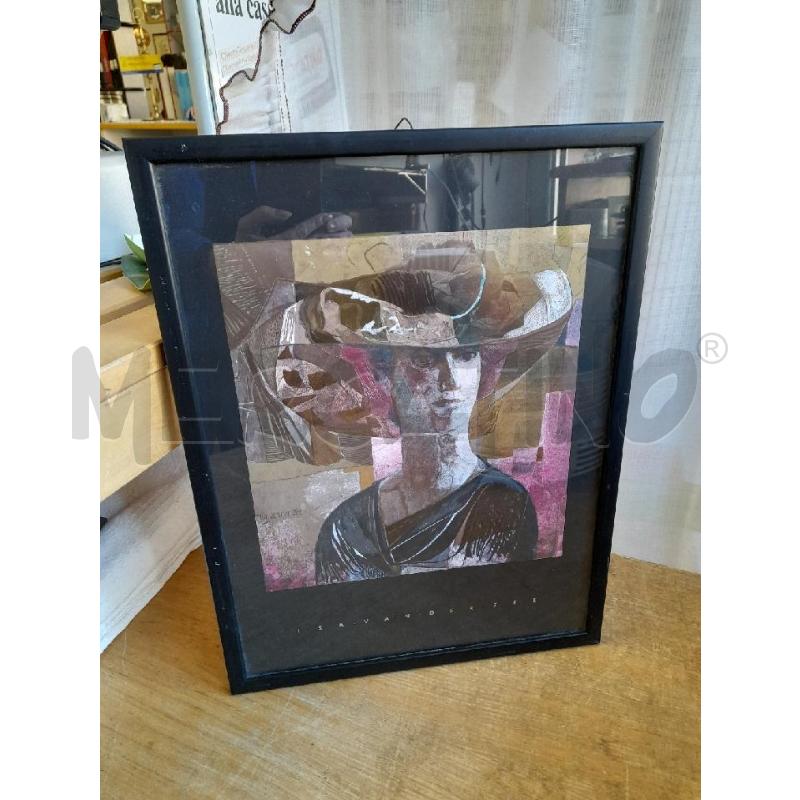 QUADRO ISA VANDERZEE 42X32 | Mercatino dell'Usato Sondrio 1