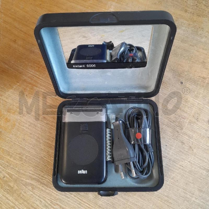 RASOIO BARBA ELETTRICO BRAUN SIXTANT 6006 | Mercatino dell'Usato Sondrio 1