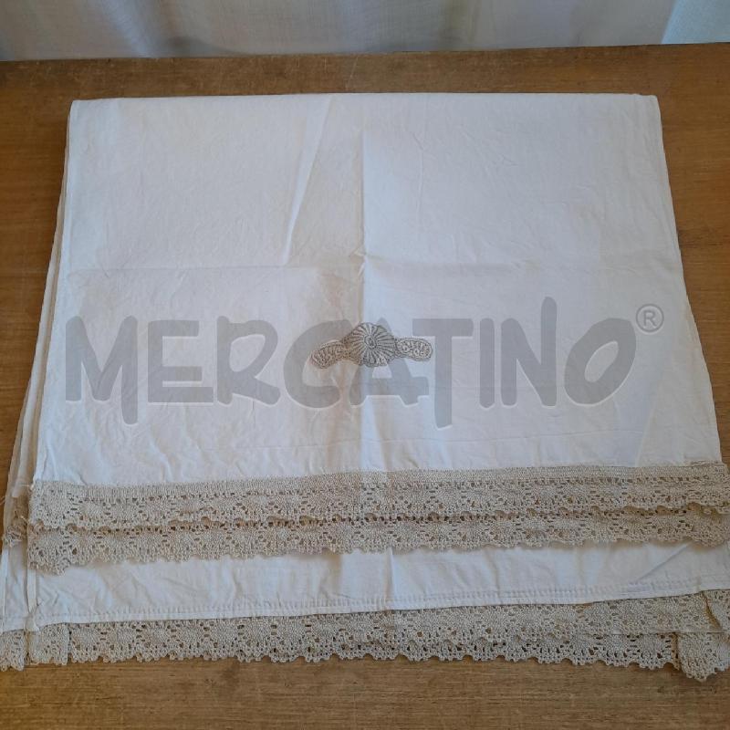 SALVIETTE ECRU' CON PIZZI 5 PZ | Mercatino dell'Usato Sondrio 1