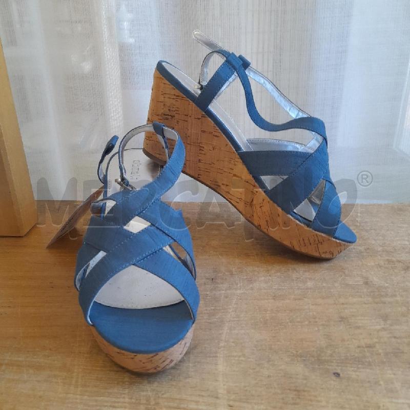 SANDALI BLU ZEPPA SUGHERO | Mercatino dell'Usato Sondrio 1