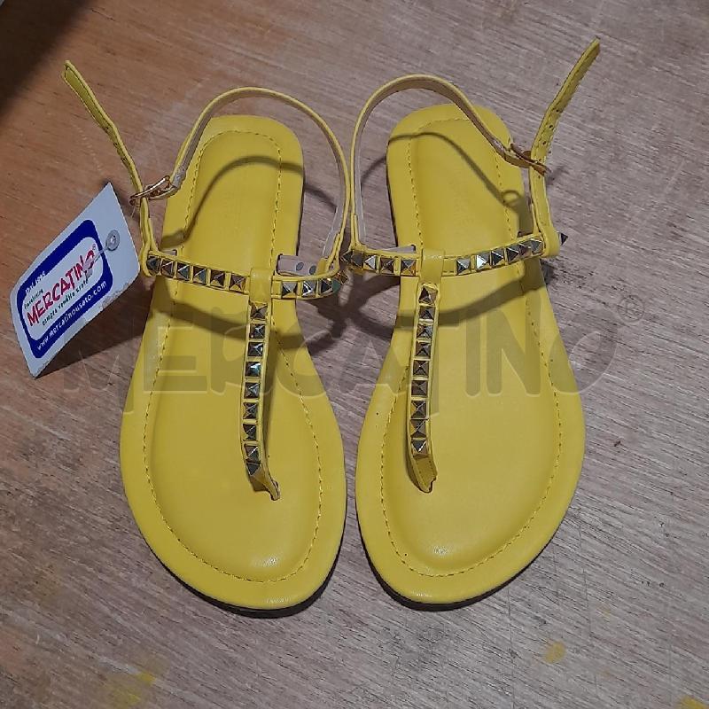 SANDALI DONNA INFRADITO GIALLI PRIMADONNA | Mercatino dell'Usato Sondrio 1