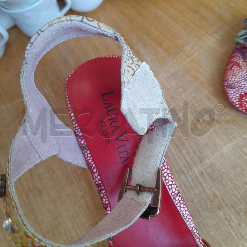 SANDALI DONNA LAURA VITA FIORI | Mercatino dell'Usato Sondrio 2