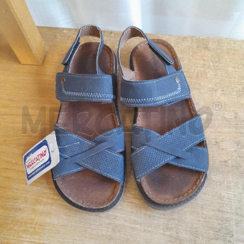 SANDALI UOMO BLU | Mercatino dell'Usato Sondrio 1