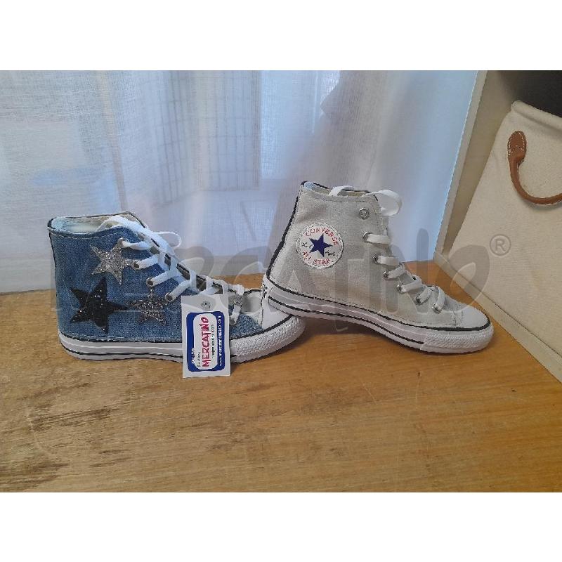 SCARPE DONNA CONVERSE TELA STELLE | Mercatino dell'Usato Sondrio 1