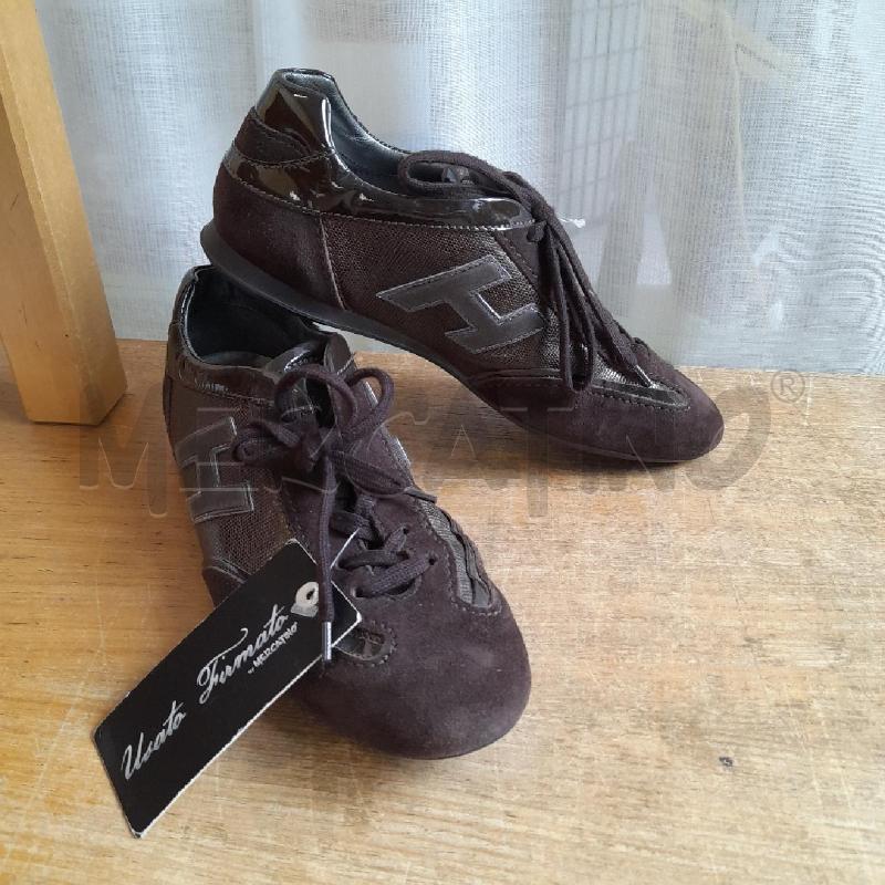 SCARPE DONNA HOGAN MARRONI | Mercatino dell'Usato Sondrio 1