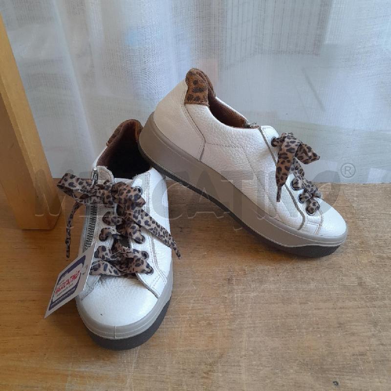 SCARPE DONNA IGI&CO BIANCHE STRINGHE ANIMALIER | Mercatino dell'Usato Sondrio 1