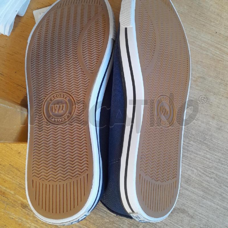 SCARPE TELA BLU LACOSTE | Mercatino dell'Usato Sondrio 3