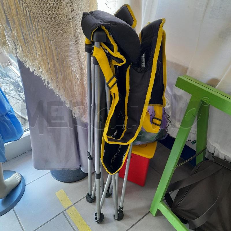 SEDIA PIEGHEVOLE DUNLOP CON POGGIAPIEDI | Mercatino dell'Usato Sondrio 1