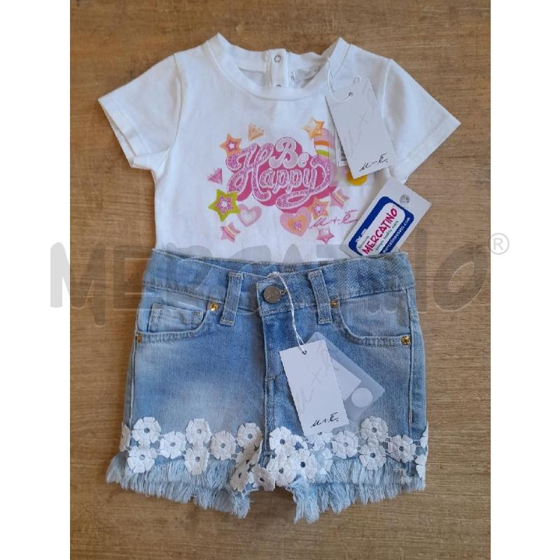 SHORTS E MAGLIETTA BAMBINA MISS GRANT | Mercatino dell'Usato Sondrio 1