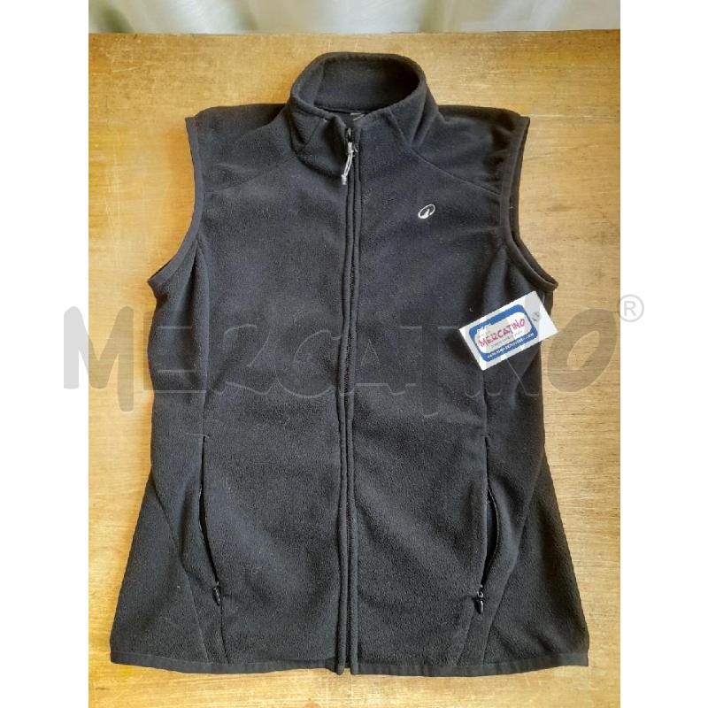 SMANICATO DONNA PILE NERO | Mercatino dell'Usato Sondrio 1