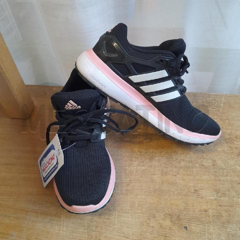 SNEAKERS DONNA ADIDAS NERE ROSA CLOUDFOAM | Mercatino dell'Usato Sondrio 1