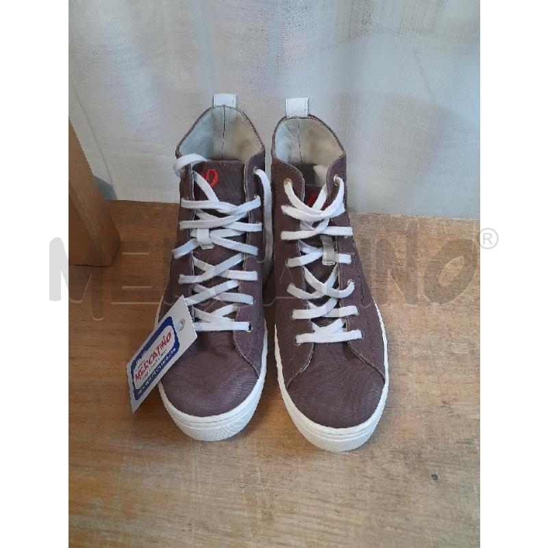 SNEAKERS DONNA DSQUARED MARRONI TELA RICAMO | Mercatino dell'Usato Sondrio 1