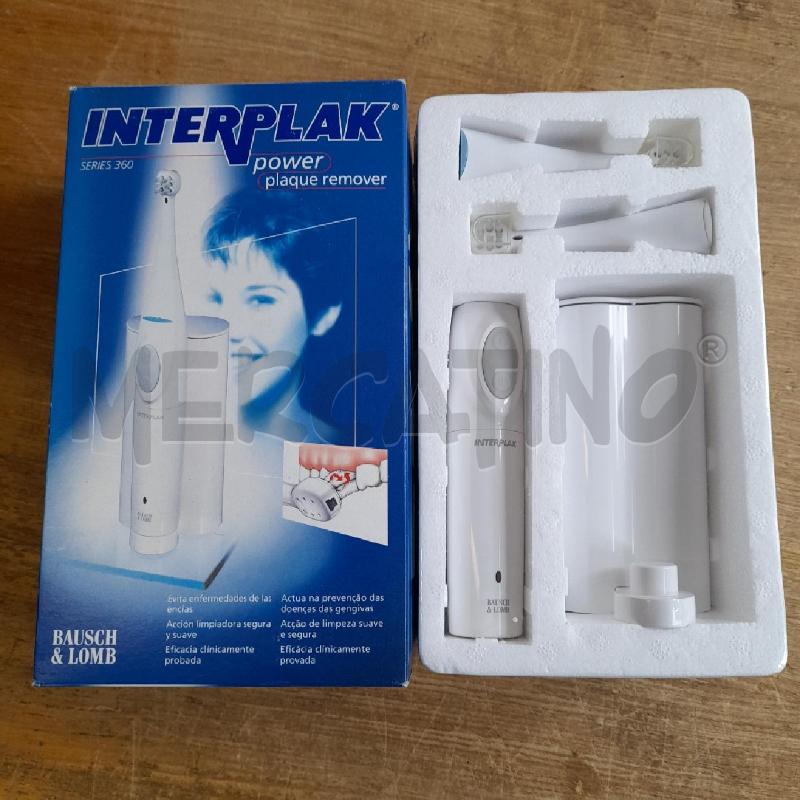 SPAZZOLINO DENTI ELETTRICO INTERPLAK | Mercatino dell'Usato Sondrio 1