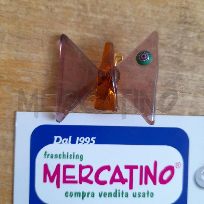 SPILLA MURANO FARFALLA | Mercatino dell'Usato Sondrio 1