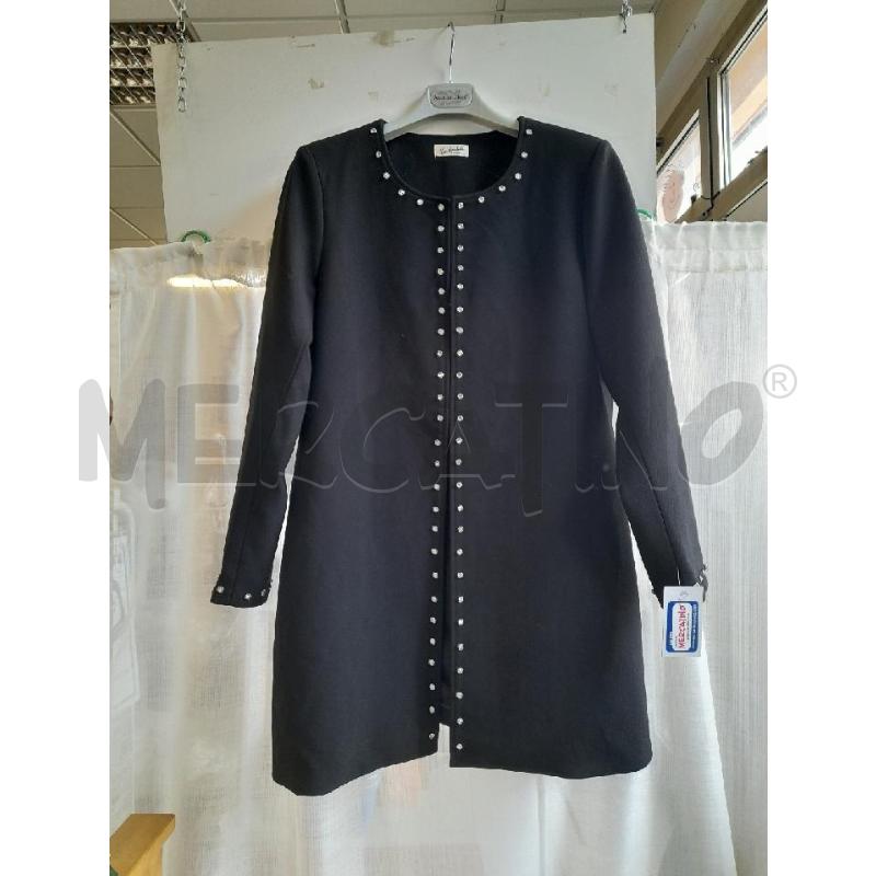 SPOLVERINO DONNA VIA CONDOTTI NERO STRASS | Mercatino dell'Usato Sondrio 1