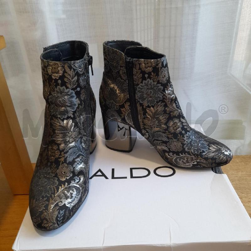 STIVALETTI DONNA ALDO FANT.FIORI ARG.ORO | Mercatino dell'Usato Sondrio 1