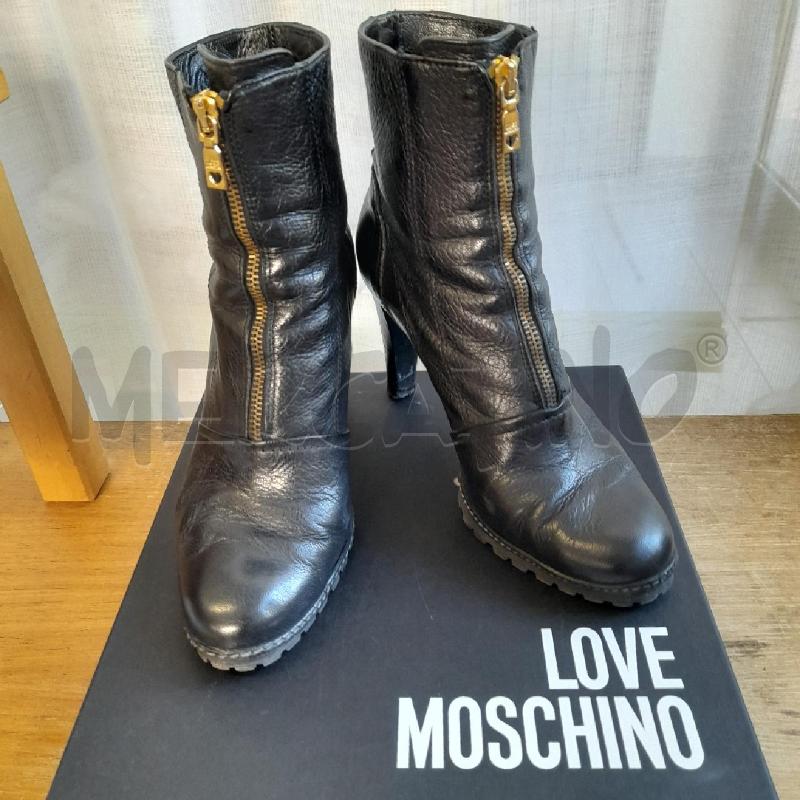 STIVALETTI DONNA NERI LOVE MOSCHINO | Mercatino dell'Usato Sondrio 1
