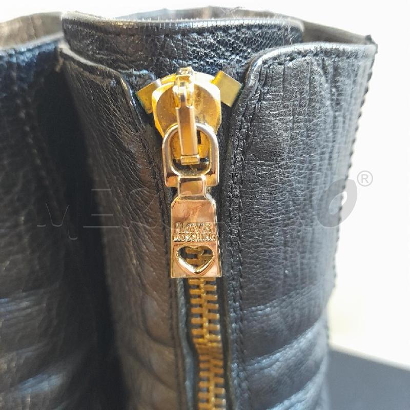 STIVALETTI DONNA NERI LOVE MOSCHINO | Mercatino dell'Usato Sondrio 3