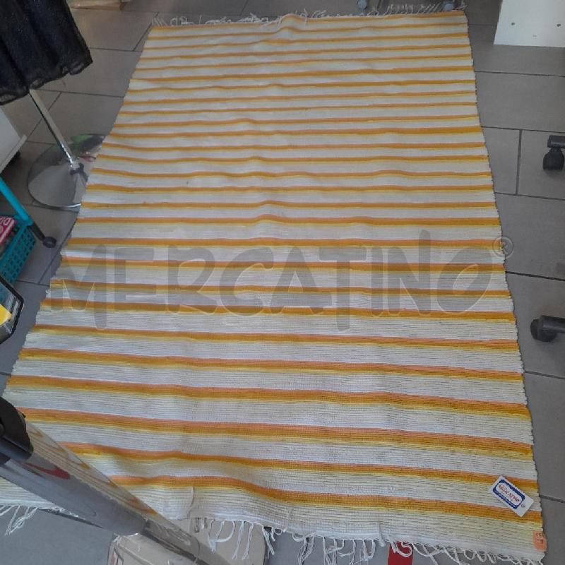 TAPPETO PEZZOTTO GIALLO 220X145 | Mercatino dell'Usato Sondrio 1