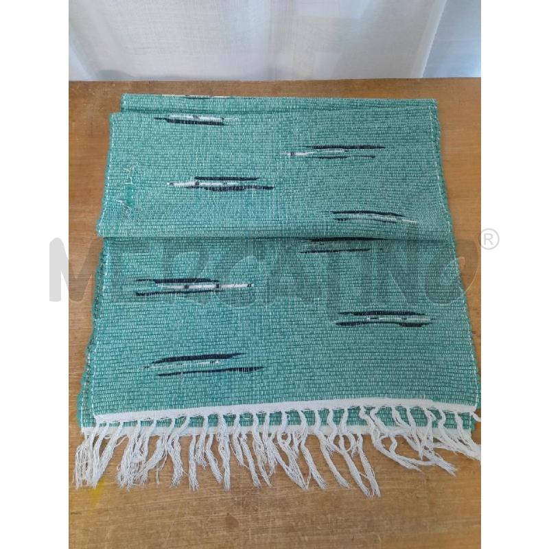TAPPETO PEZZOTTO VERDE 220 CM | Mercatino dell'Usato Sondrio 1