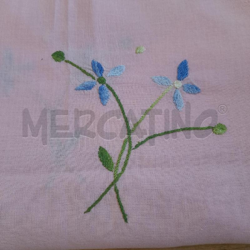 TOVAGLIA ROSA RICAMATA 12 TOV | Mercatino dell'Usato Sondrio 2