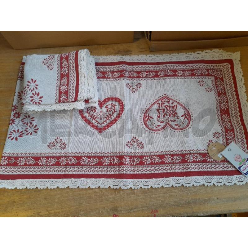 TOVAGLIETTE RUNNER COPPIA | Mercatino dell'Usato Sondrio 1
