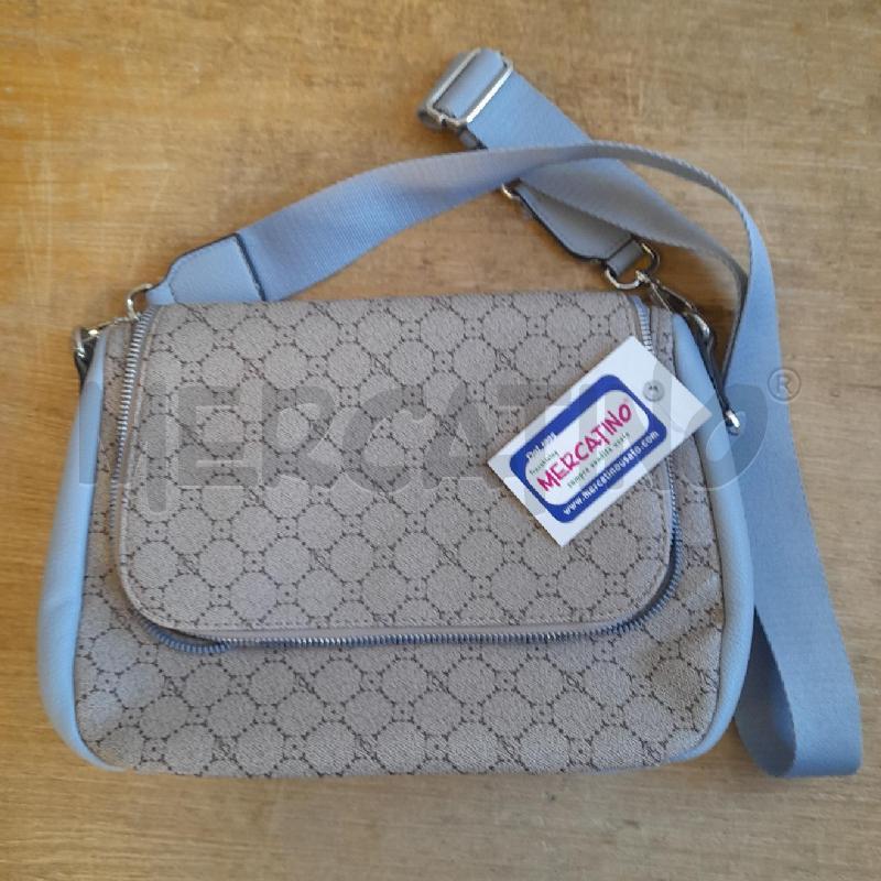TRACOLLA DONNA CARPISA GRIGIO BEIGE | Mercatino dell'Usato Sondrio 1