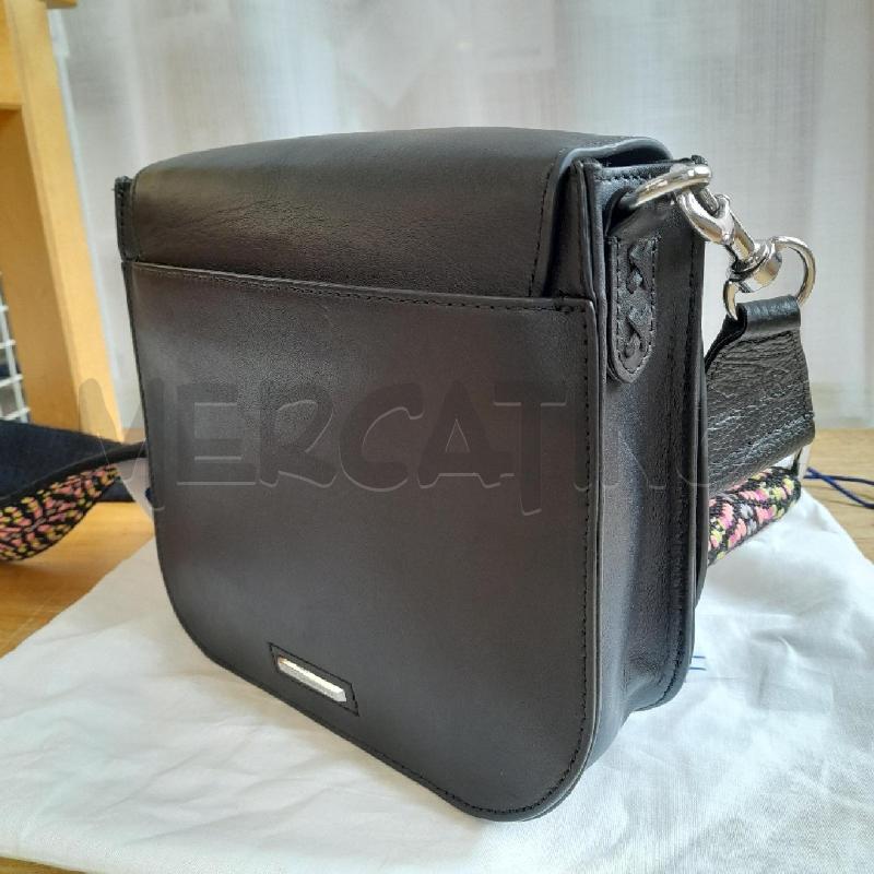 TRACOLLA DONNA REBECCA MINKOFF PELLE NERA | Mercatino dell'Usato Sondrio 3