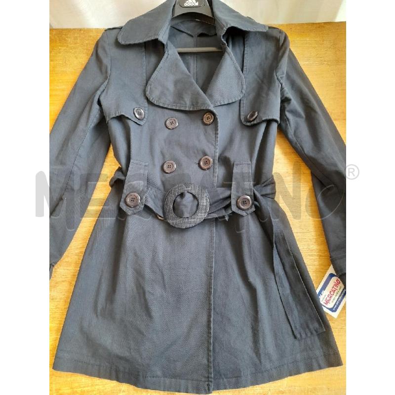 TRENCH DONNA BLU | Mercatino dell'Usato Sondrio 3