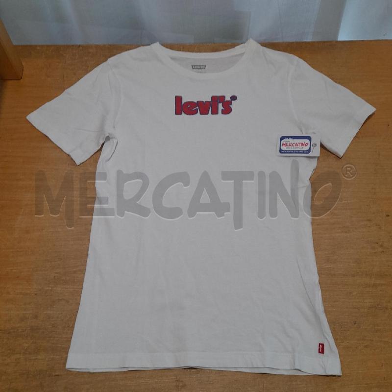 T SHIRT UOMO BIANCA LEVIS | Mercatino dell'Usato Sondrio 1