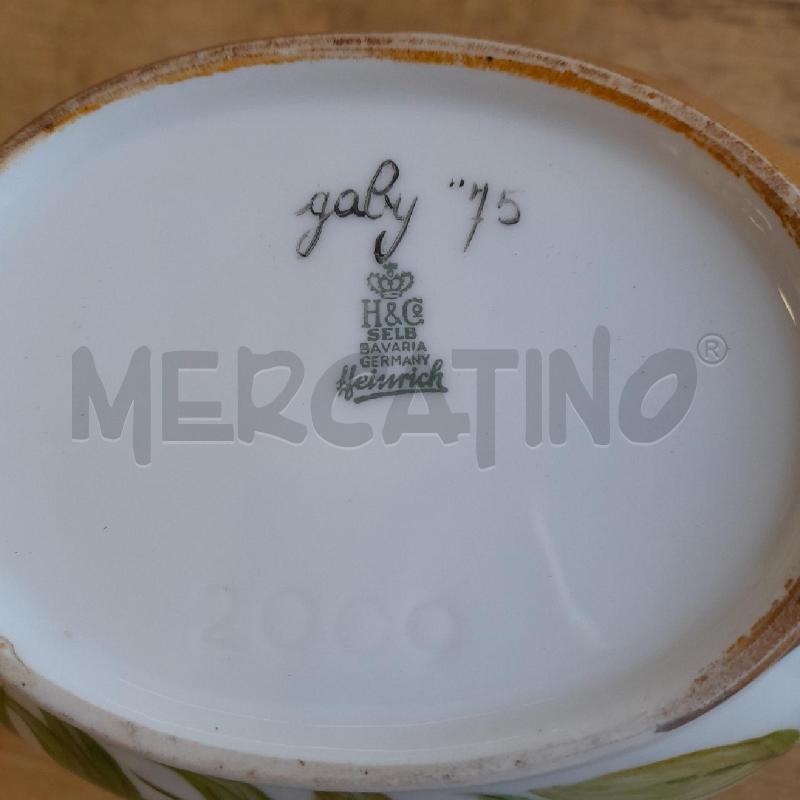 VASO OVALE BAVARIA DIPINTO | Mercatino dell'Usato Sondrio 3