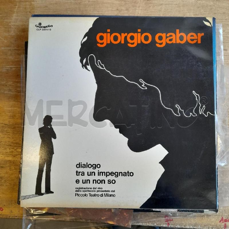 VINILE GABER DIALOGO TRA UN IMPIEGATO... | Mercatino dell'Usato Sondrio 1