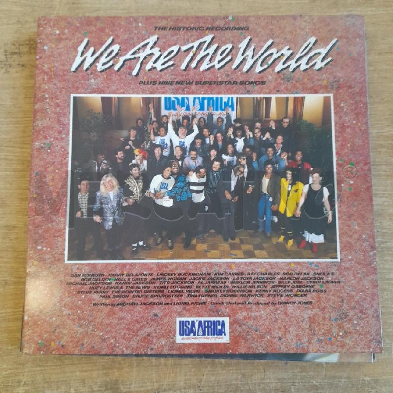 VINILE USA FOR AFRICA | Mercatino dell'Usato Sondrio 1