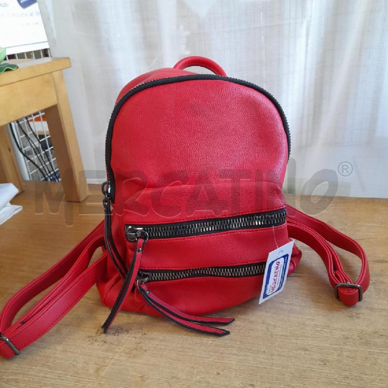 ZAINETTO DONNA ROSSO | Mercatino dell'Usato Sondrio 1