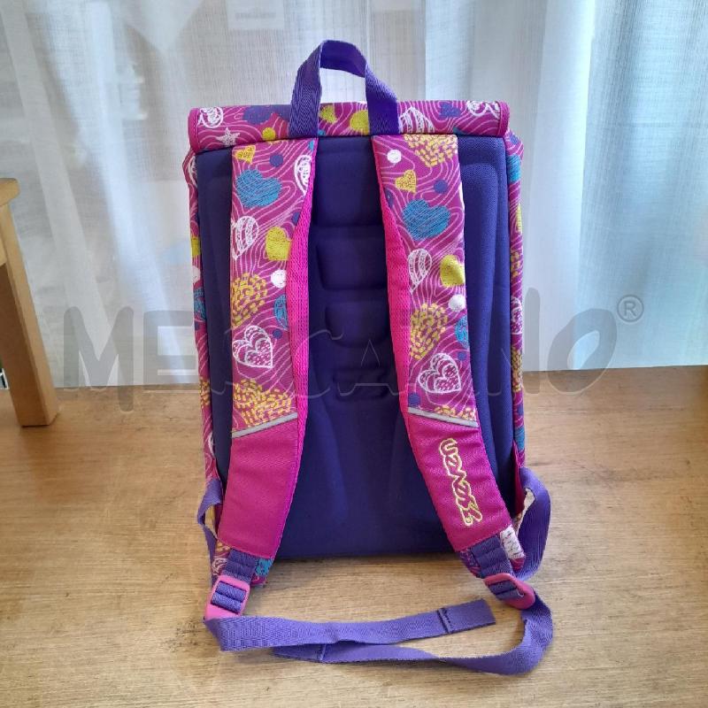ZAINO SCUOLA SEVEN ROSA PAILLETTES | Mercatino dell'Usato Sondrio 2