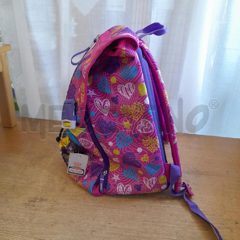 ZAINO SCUOLA SEVEN ROSA PAILLETTES | Mercatino dell'Usato Sondrio 3