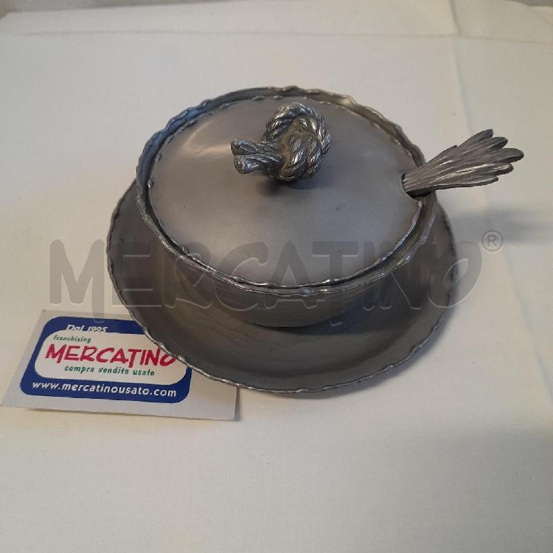 ZUCCHERIERA PELTRO NODO 3 PZ | Mercatino dell'Usato Sondrio 1