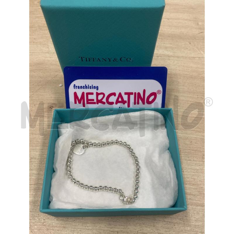 BRACCIALETTO ARGENTATO TIFFANY | Mercatino dell'Usato Savona 1