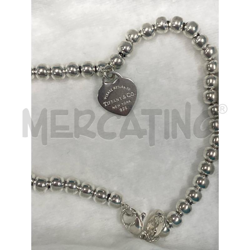 BRACCIALETTO ARGENTATO TIFFANY | Mercatino dell'Usato Savona 3