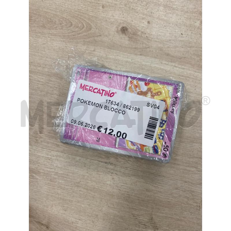 POKEMON BLOCCO | Mercatino dell'Usato Savona 1