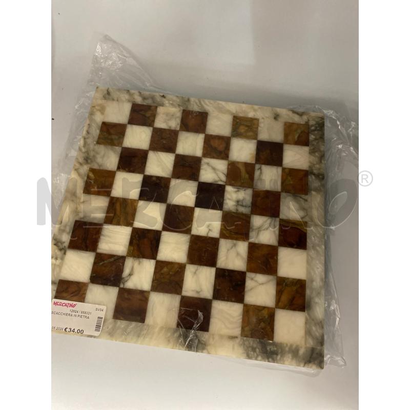 SCACCHIERA IN PIETRA | Mercatino dell'Usato Savona 1