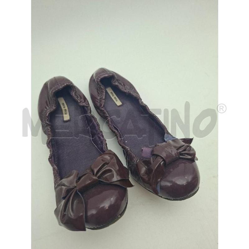 BALLERINA VIOLA MIU MIU  | Mercatino dell'Usato Albenga 2