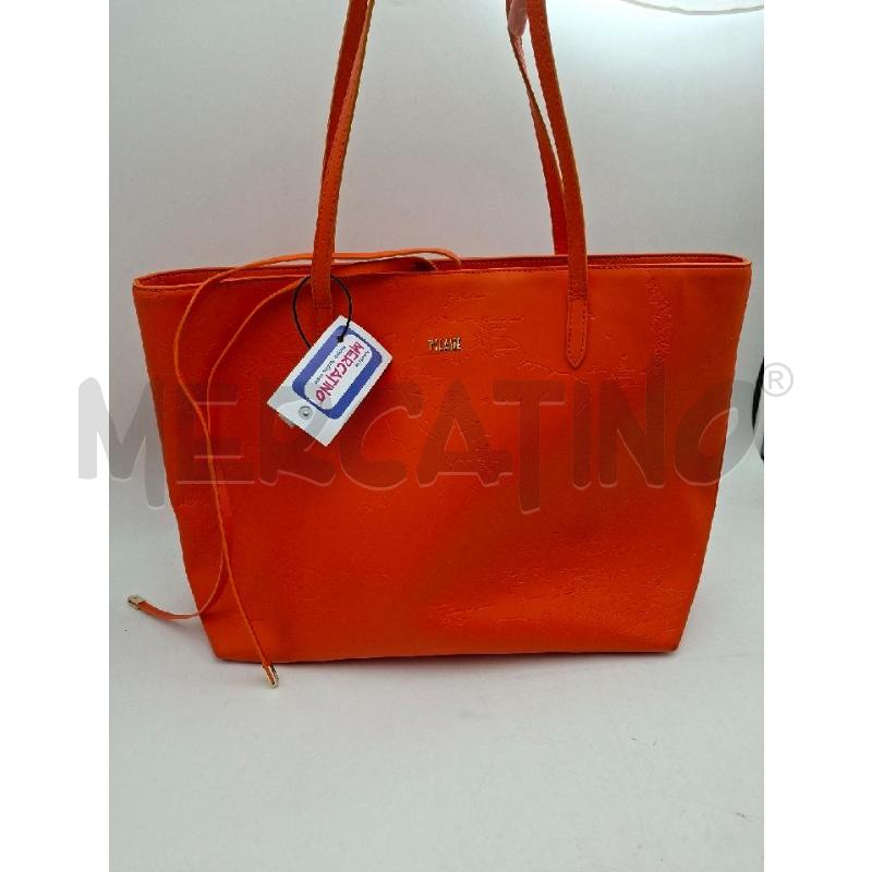 BORSA DONNA ARANCIO PRIMACLASSE  | Mercatino dell'Usato Albenga 3