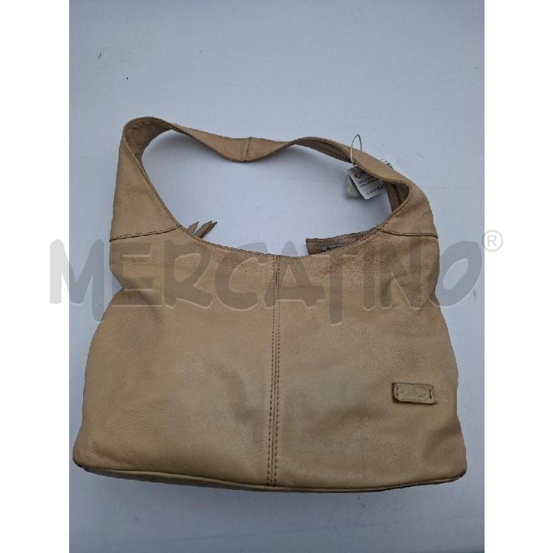 BORSA DONNA BEIGE JACKCELINE PELLE | Mercatino dell'Usato Albenga 4