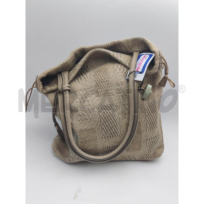 BORSA DONNA BEIGE TELA FURLA  | Mercatino dell'Usato Albenga 2