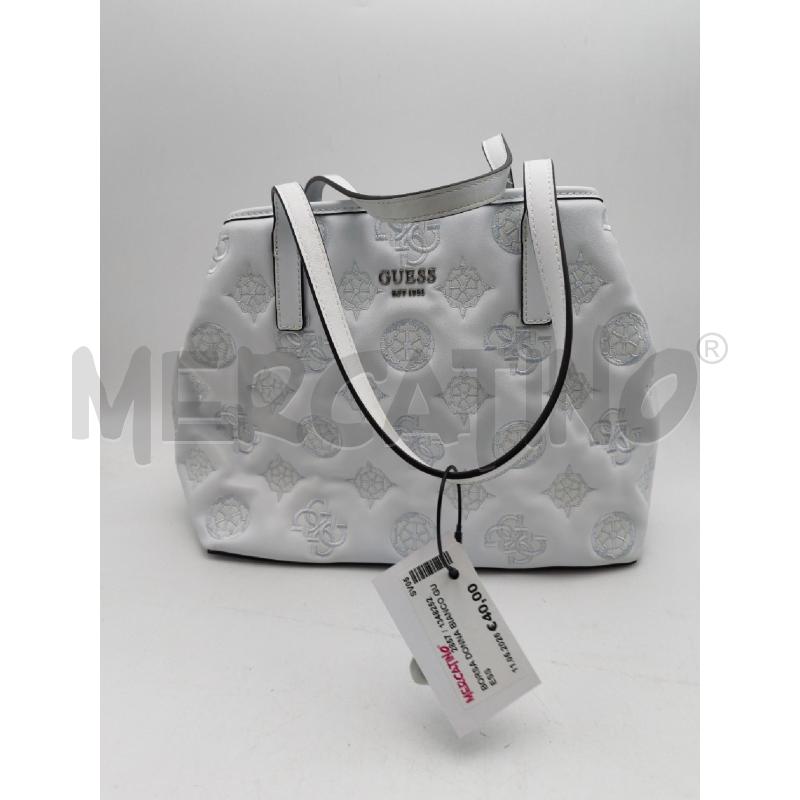 BORSA DONNA BIANCO GUESS  | Mercatino dell'Usato Albenga 1