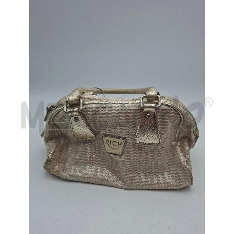 BORSA DONNA BIANCO STRASS RICH | Mercatino dell'Usato Albenga 1