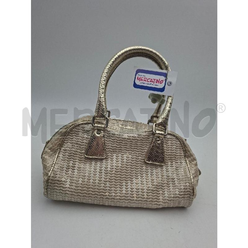 BORSA DONNA BIANCO STRASS RICH | Mercatino dell'Usato Albenga 2